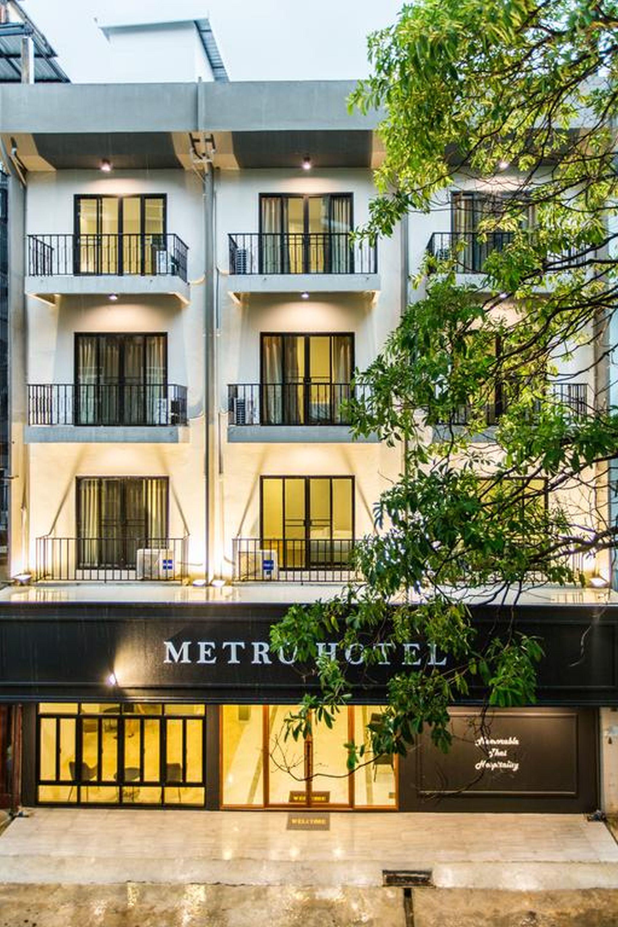 Metro hotel Bangkok Buitenkant foto